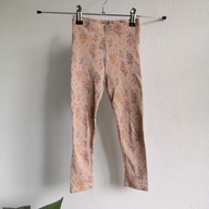 Szczupłe legginsy dziewczęce Reserved 104 prążkowane PRZECENA (156)