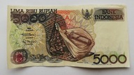 Indonezja 5000 rupi 1992