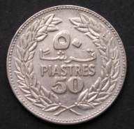 Liban 50 piastrów 1975
