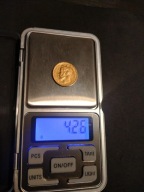 Carski piękny imperiał 5 rubli z roku 1898, zło...to najwyższej próby