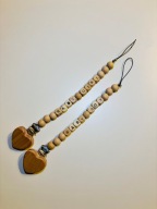 Drewniana zawieszka do smoczka - ,,Baby”