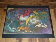 MARC CHAGALL - DAPHNIS AND CHLOE - "Porwanie Chloe" - 1977 rok