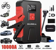 Booster Starter 10000A z Kompresorem 150PSI Power Bank rozruchowe 24800mAh