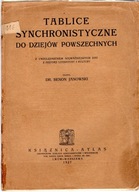 TABLICE HISTORYCZNE Benon Janowski - książka z 1927 r.