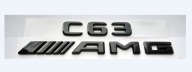 C63 AMG Mercedes emblemat
