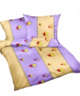 pościel z flaneli 160x200 + 2x70x80 guzik F 03 N D-x