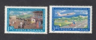 RUMUNIA Mi 3587-3588 SAMOLOTY seria z 1979