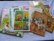 ZESTAW 20 POCZTÓWEK I KARNETÓW ŚWIĄTECZNYCH I OKOLICZNOŚCIOWYCH