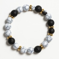 Bransoletka lapis kamień naturalny Unisex Dobrobyt Harmonia czakra korony