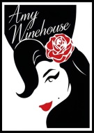 A2 PLAKAT MUZYCZNY MUZYKA PIOSENKARKA AMY WINEHOUSE