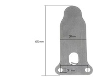 Blaszka zaworowa do kompresora 65mm