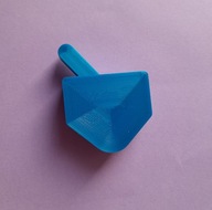 Niebieski Pstryczek Sensoryczny – Antystresowa Zabawka Drukowana w 3D