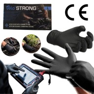 RĘKAWICZKI NITRYLOWE GASTRONOMIA MECHANIKA UNIWERSALNE Z GRIPEM 100 SZTUK