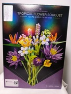 Klocki BOTANICAL GARDEN Tropical Flower Bouquet JJ9046 890 el.