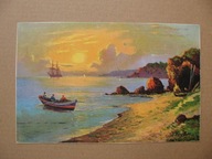 ZAGINIONY ŚWIAT ZACHÓD SŁOŃCA NAD MORZEM przedw.