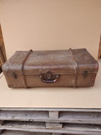 Bardzo stara, duża walizka podróżna