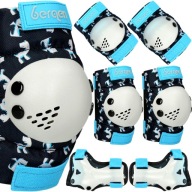 OCHRANIACZE NA KOLANA ŁOKCIE NADGARSTKI XS 3W1 NA ROWER ROLKI DLA DZIECI