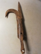 Stary kuty bosak 33 cm - Kowalstwo zabytkowe