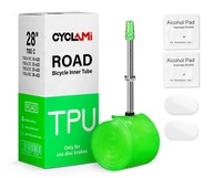 Dętka TPU Cyclami Road Presta 18-28/700c + 2 łatki
