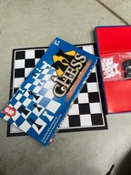 Szachy Chess gra planszowa / plastikowe czarno-białe