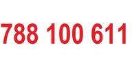 ZŁOTY NUMER T MOBILE 788 100 611