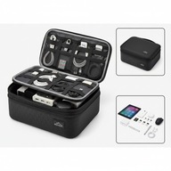 Organizer na Kable MATEIN 2-warstwowy, Wodoodporny, DIY, Czarny