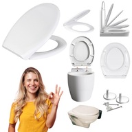 DESKA SEDESOWA WOLNOOPADAJACA UNIWERSALNA DO KOLO CERTANIT ROCA WYPINANA