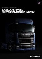 Scania V8 seria S R prospekt 08 2016 model 2017 polski