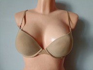 Śliczna markowa bielizna beżowy modelujący brak metki z rozmiarem Slogi