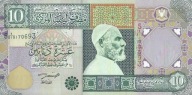 Libia - 10 Dinars - 2002 - P66 - St.1