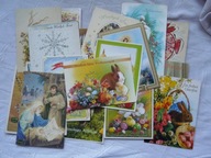 ZESTAW 20 POCZTÓWEK I KARNETÓW ŚWIĄTECZNYCH I OKOLICZNOŚCIOWYCH