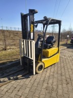 Używany wózek widłowy elektryczny czołowy Yale ERP15VT 2013