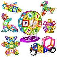 Klocki Magnetyczne 3D Dla Dzieci Edukacyjne Zabawka STEM