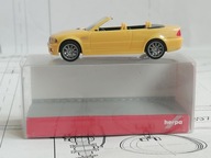 ~*~ ORYGINALNY HERPA..BMW M3 CABRIO (E46)..ŻÓŁTY ~*~