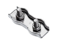 8mm ZACISK LINOWY 8,0 RYNIENKOWY PODWÓJNY KWASOODPORNY inox nierdzewny A4