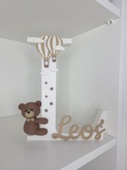 Literka Litera 3D z imieniem - personalizowana SUPER PREZENT BABY SHOWER
