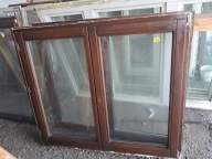 OKNA Drewniane Sosnowe Dwuskrzydłowe 150x134cm 2 sztuki okno