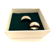 NOWY KOMPLET OBRACZEK SZEROKICH TOMBAK IMITACJA ZLOTA