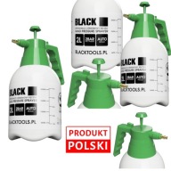 OGRODOWY OPRYSKIWACZ CIŚNIENIOWY RĘCZNY OGRODNICZY DO ROŚLIN BLACK 2L