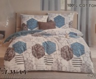 Komplet pościeli Elway kołdra 180cm x 200 poduszka 70x80cm 3 części