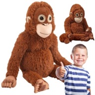 MAŁPKA ORANGUTAN PRZYTULANKA DJUNGELSKOG PLUSZAK MASKOTKA RZEPY