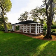 Altana altanka ogrodowa z tarasem Ogród Zimowy A3 8x4