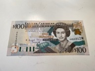 Karaiby Wschodnie - 100 dolarów - UNC