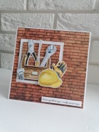 Kartka pamiątka urodziny ręcznie robiona imieniny