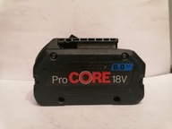 Akumulator bosch procore 18v 8ah  Nowe ogniwa