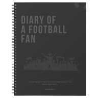 Pamiętnik ALBUM KIBICA Piłki Nożnej - Prezent dla Kibica Piłki Nożnej