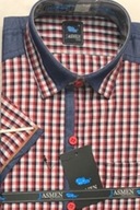 KOSZULA krótki rękaw kratka*29 - 122