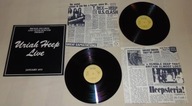 URIAH HEEP "LIVE" NM- press1972r