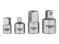 PARKSIDE Adaptery do Nasadek 1/4 3/8 1/2 Zestaw Redukcji 4 szt