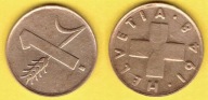 SZWAJCARIA 1 Rappen 1948 r.